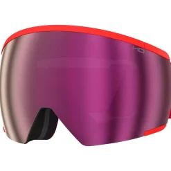 Outlet Masque de Ski Redster L Hd Red Tension Performance Pink Copper Hd Femme Masques Femme|Masques Homme