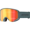 Masques Femme|Masques Homme<Atomic Masque de Ski Savor M Photo Green Red Photo