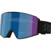 Masques Homme|Masques Porteur De Lunettes<Bliz Masque de Ski G001 Matte Black Brown Blue Multi