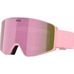 Masques Homme|Masques Porteur De Lunettes<Bliz Masque de Ski G001S Matte Pink Brown Pink Multi