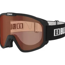 Masques Enfant<Bliz Masque de Ski Rave Jr Matt Black Orange