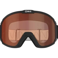 Masques Enfant<Bliz Masque de Ski Rave Jr Matt Black Orange