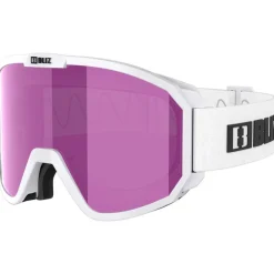 Masques Femme|Masques Homme<Bliz Masque de Ski Rave Matte White Brown Pink Multi