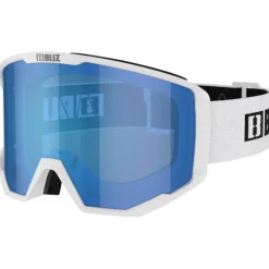 Masques Femme|Masques Homme<Bliz Masque de Ski Spark White Smoke Blue Multi