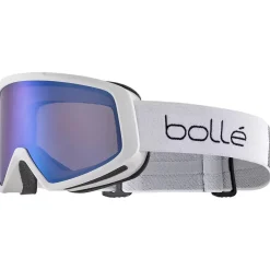Online Masque de Ski Bedrock Plus White Matte Bronze Blue Femme Masques Femme|Masques Homme