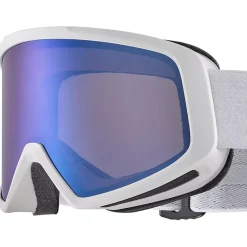 Online Masque de Ski Bedrock Plus White Matte Bronze Blue Femme Masques Femme|Masques Homme