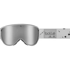 Sale Masque de Ski Eco Blanca Ice White Matte Black Chrome Femme Masques Femme