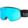 Clearance Masque de Ski Nevada Black Corp Matte Light Vermillon Blue Semi-Polarized Homme Masques Homme