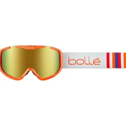 New Masque de Ski Rocket Plus Orange Matte Sunshine Enfant Masques Enfant