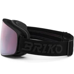 Masques Homme|Masques Femme<Briko Masque de Ski Chino Sharp Lite Black Orange Base Purple Mirror
