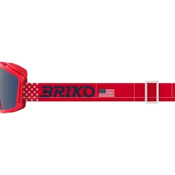 Sale Masque de Ski Frostbite Kids Usa Red Cardinal Tanagaroa Blue Blue Mirror Enfant Masques Enfant