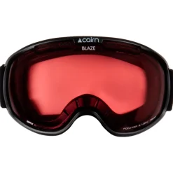 Outlet Masque de Ski Blaze L Mat Black Cat.1 Pink Femme Masques Femme|Masques Homme