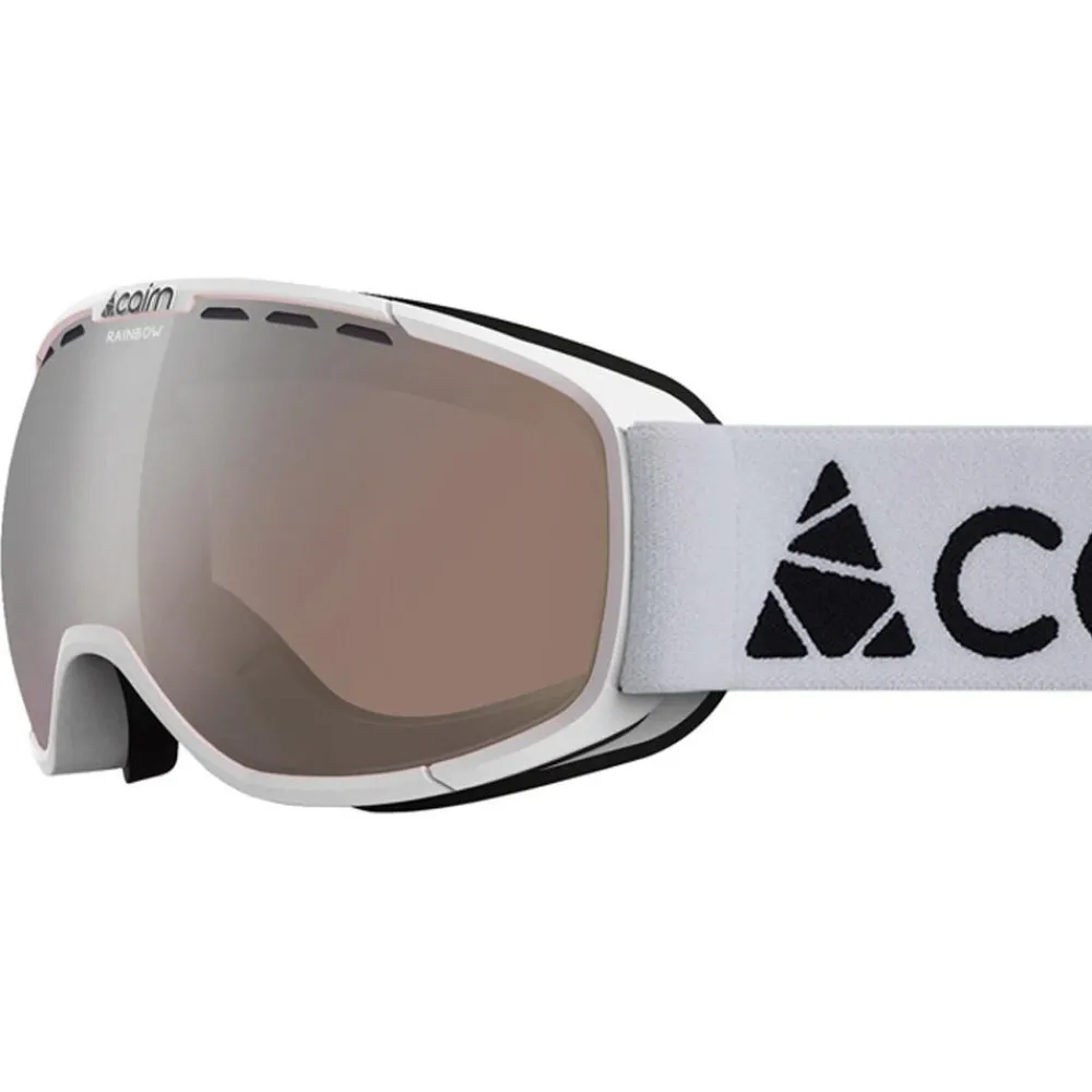Masques Femme|Masques Homme<Cairn Masque de Ski Rainbow Shiny White Spx3000