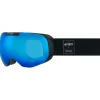 Masques Femme|Masques Homme<Cairn Masque de Ski Ultimate Mat Black Blue Spx 3000ium