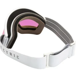 Masques Porteur De Lunettes|Masques Femme<Electric Masque de Ski Hex Matte White Pink Chrome