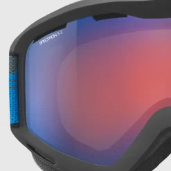 Clearance Masque de Ski Mars Noir Bleu Spectron 3 Femme Masques Femme|Masques Homme