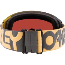 Masques Homme|Masques Porteur De Lunettes<Oakley Masque de Ski Flight Tracker L B1B Forged Iron Curry Prizm Sage Gold Iridium