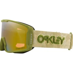 New Masque de Ski Line Miner L Sage Kostenburg Signature Prizm Sage Gold Iridium Femme Masques Porteur De Lunettes|Masques Femme