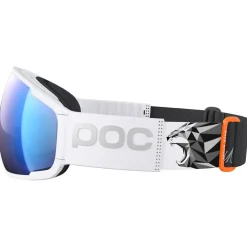 Masques Homme|Masques Femme<Poc Masque de Ski Zonula Race Marco Odermatt Ed. Hydrogen White Urenium Black Partly Sunny Blue