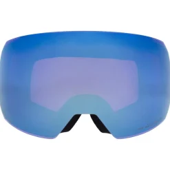 Online Masque de Ski Chute Matt Blue Purple Blue Mirror + Cloudy Snow Femme Masques Homme|Masques Porteur De Lunettes