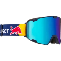 Masques Femme|Masques Homme<Red Bull Spect Masque de Ski Park Matt Blue Smoke Ice Blue Mirror