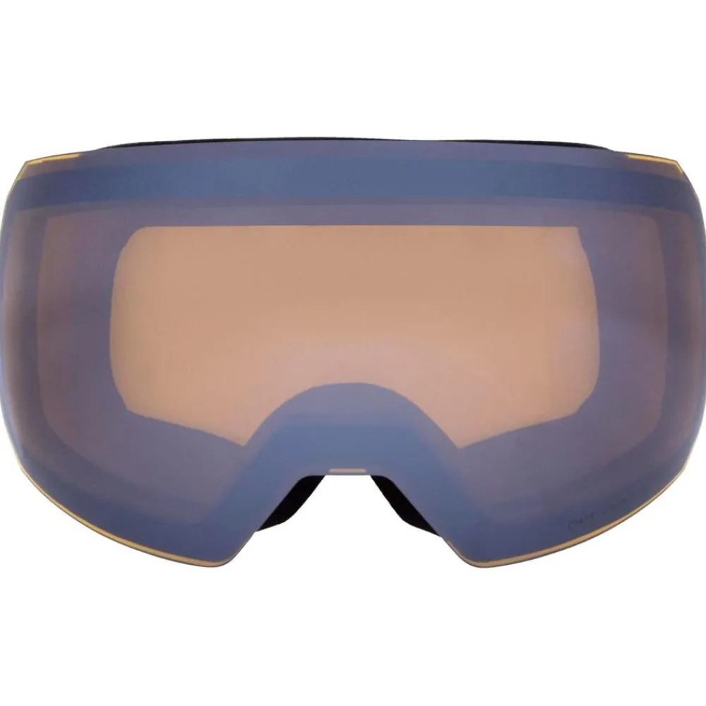 Masques Homme|Masques Porteur De Lunettes<Red Bull Spect Masque de Ski Chute Matt Black White Smoke Silver Mirror + Cloudy Snow