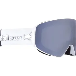 New Masque de Ski Jam Matt White Smoke Silver Mirror + Cloudy Snow Femme Masques Femme|Masques Homme