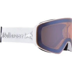 New Masque de Ski Jam Matt White Smoke Silver Mirror + Cloudy Snow Femme Masques Femme|Masques Homme