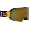New Masque de Ski Soar Matt Black Orange Gold Mirror Femme Masques Femme|Masques Homme