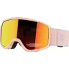 Sale Masque de Ski Aksium 2.0 S Peach Multilayer Mid Red Femme Masques Porteur De Lunettes|Masques Femme