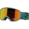 Masques Porteur De Lunettes|Masques Enfant<Salomon Masque de Ski Lumi Atlantic Multilayer Mid Red