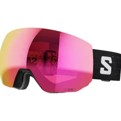 Masques Homme<Salomon Masque de Ski Radium Pro Black Sigma Poppy Red