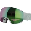 Masques Homme|Masques Photochromiques<Salomon Masque de Ski Radium White Moss Sigma Emerald