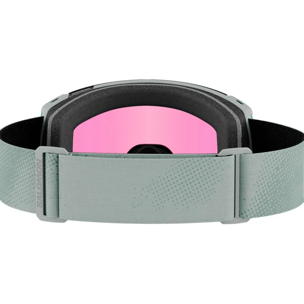 Masques Homme|Masques Photochromiques<Salomon Masque de Ski Radium White Moss Sigma Emerald