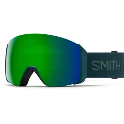 Discount Masque de Ski 4D Mag XL Pacific Chromapop Everyday Green Mirror + Chromapop Storm Blue Sensor Mirror Femme Masques Porteur De Lunettes|Masques Femme