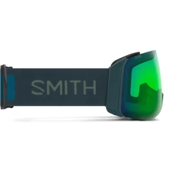 Discount Masque de Ski 4D Mag XL Pacific Chromapop Everyday Green Mirror + Chromapop Storm Blue Sensor Mirror Femme Masques Porteur De Lunettes|Masques Femme