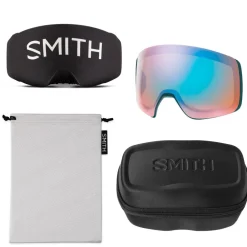 Discount Masque de Ski 4D Mag XL Pacific Chromapop Everyday Green Mirror + Chromapop Storm Blue Sensor Mirror Femme Masques Porteur De Lunettes|Masques Femme