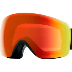 Online Masque de Ski Skyline Black Chromapop Everyday Red Mirror Femme Masques Femme|Masques Homme