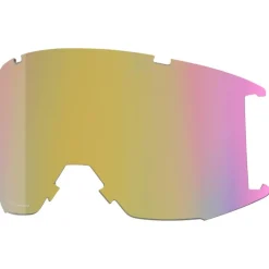 Masques Homme<Smith Masque de Ski Squad XL Black Chromapop Sun Red Mirror + Yellow