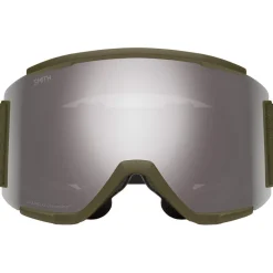 Masques Homme<Smith Masque de Ski Squad XL Forest Chromapop Sun Platinum + Chromapop Storm Yellow Flash