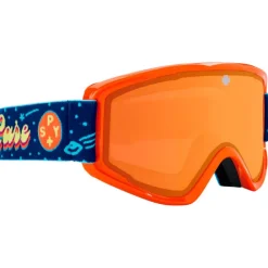 Masques Porteur De Lunettes|Masques Enfant<Spy Masque de Ski Crusher Elite Jr Gloss Orange