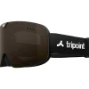 Masques Femme|Masques Homme<Tripoint Masque de Ski Shiceng Dashan Matt Black Brown Gold Multi