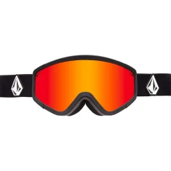 Masques Femme|Masques Homme<Volcom Masque de Ski Attunga Matte Black Red Chrome