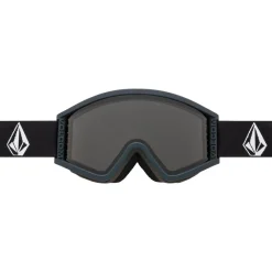 Masques Homme|Masques Porteur De Lunettes<Volcom Masque de Ski Hijinx Matte Black Smoke