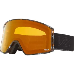 New Masque de Ski Velo V.F.S Hana Beaman Sig Vz Tort Wildlife Bronze Chrome + Clear Fire Chrome Femme Masques Homme|Masques Femme