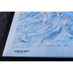 Discount Massif Du Sancy (Winter) + Cadre Carte 3D