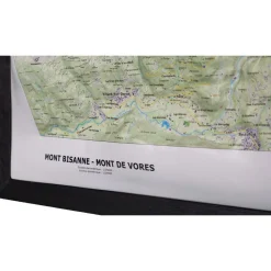 New Mont Bisanne & Mont De Vores (Summer) + Cadre Carte 3D