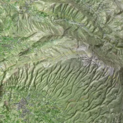 New Mont Ventoux + Cadre Carte 3D