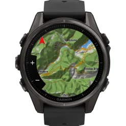 Discount Montres GPS Fenix 8 Amoled Sapphire Titane Carbon Gray DLC Noir Gris Galet Montres Gps|Montre Connectée
