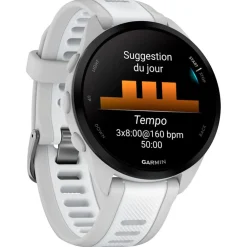 Montres Gps|Montre Connectée<Garmin Montres GPS Forerunner 165 Blanc Gris Clair